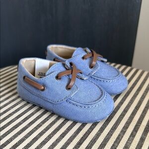 Blue Baby Driving Shoes
